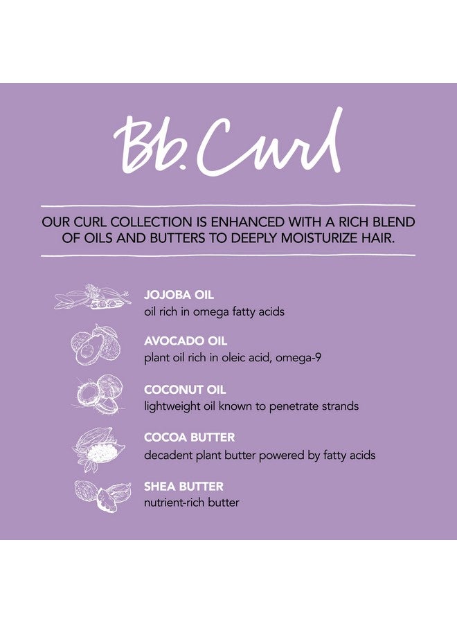 بامبل آند بامبل كريم تصفيف وتحديد التجعدات | لتجعيدات مرنة مرطبة | مضاد للتجعد | متعرج، مجعد، مموج | بزيت الجوجابا وزيت الأفوكادو + زيت جوز الهند | حجم مناسب للسفر، 2 أونصة سائلة. - Image 4