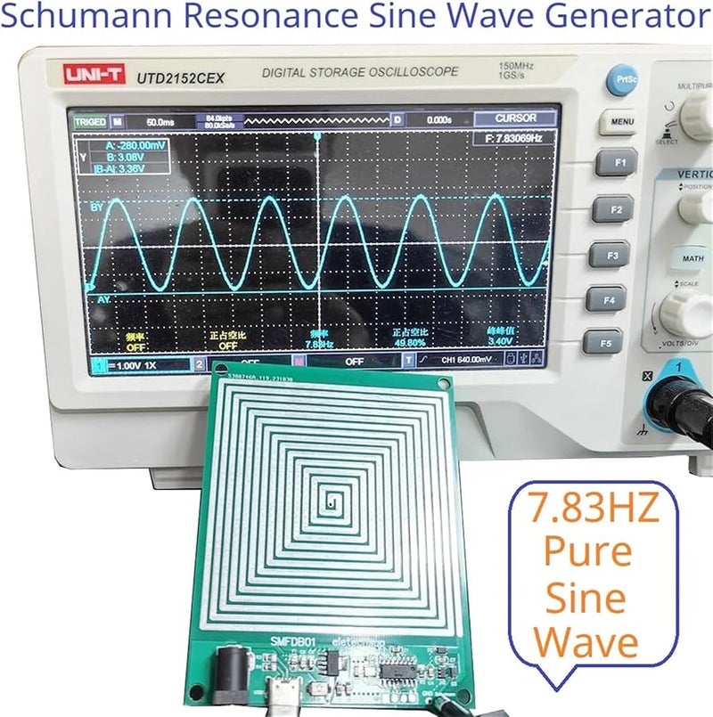 Schumann Resonance Generator 7.83Hz Pure Sine Wave Signal Booster Fixed Frequency SMFDB01 - Image 4