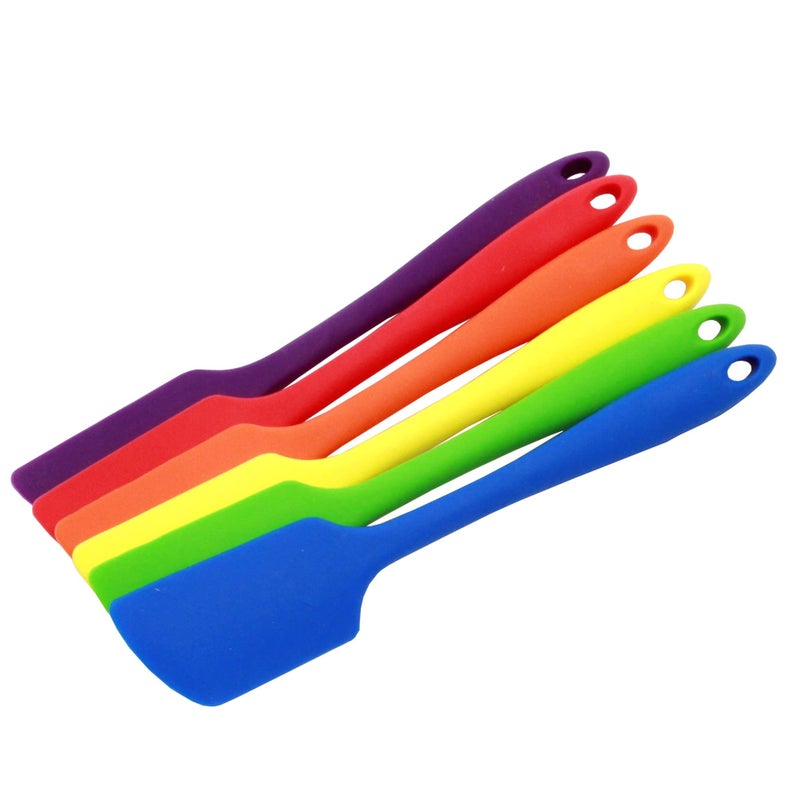 Chef Craft Premium Silicone Angled Spatula  11 inch  Blue - Image 3