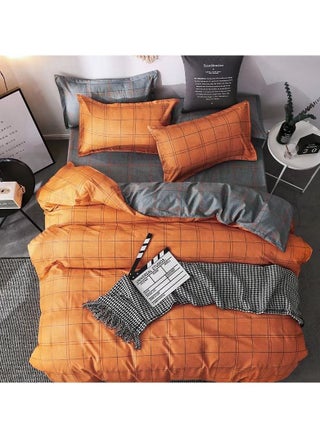 Orange and Grey
