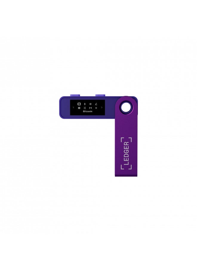 Ledger Ledger Nano S Plus (Amethyst Purple): The Perfect Entry-Level Hardware Wallet to securely Manage All Your Crypto and NFTs.  - Image 1