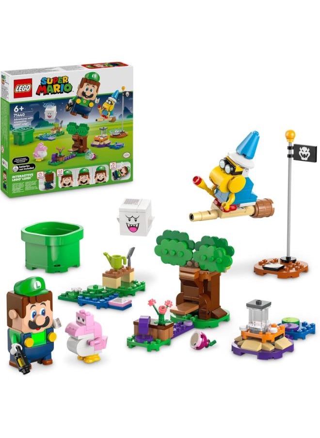 LEGO Adventures with Interactive Luigi Building Toy - 210 Pcs  - Image 1