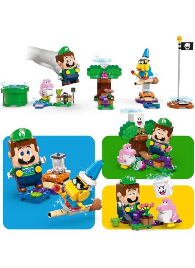 LEGO Adventures with Interactive Luigi Building Toy - 210 Pcs  - Image 4