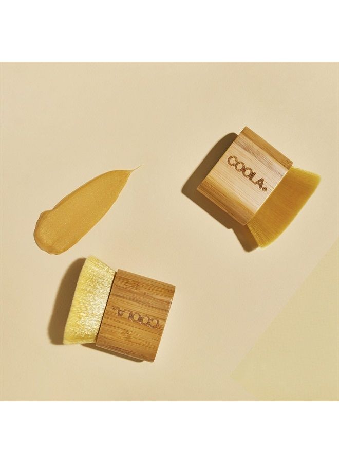 COOLA Sunless Self Tanner Kabuki Body Brush, Self Tan Applicator for Organic Sunless Tanning Lotion - Image 3