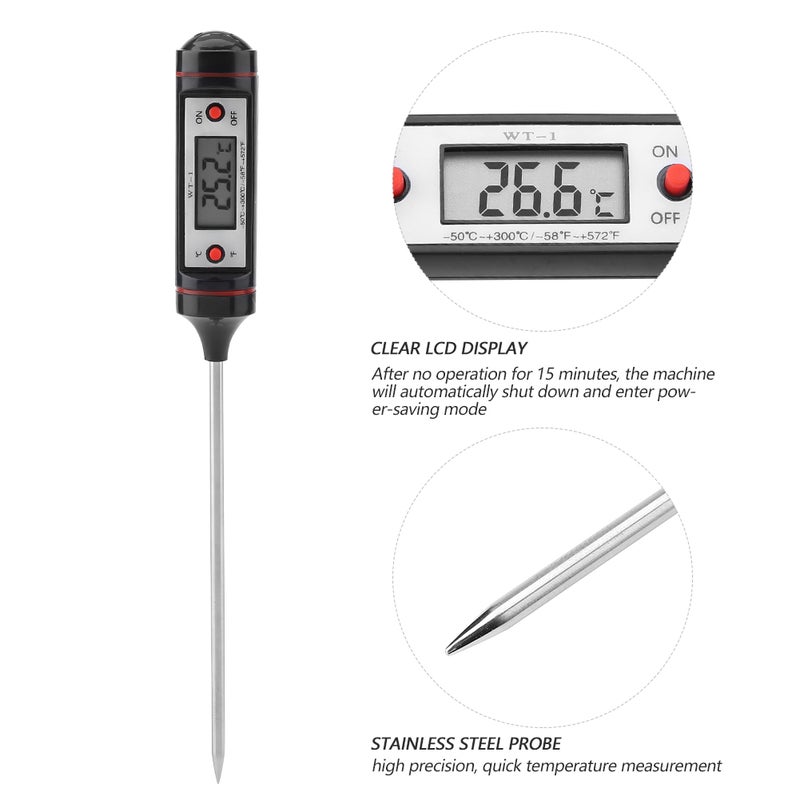 WT-1 Digital Thermometer Probe Electronic Kitchen BBQ Food Meat Temperature Gauge Tester - Image 2