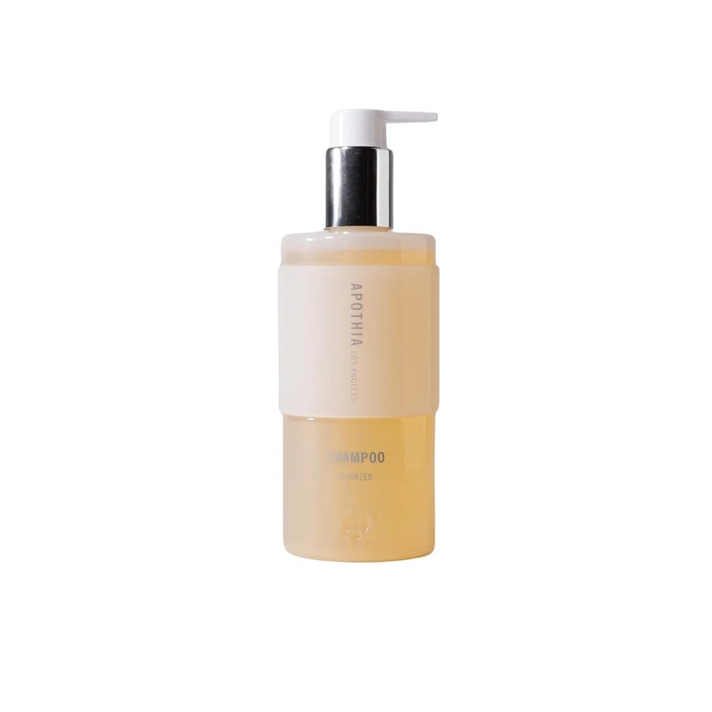 APOTHIA Bronzed Shampoo  Orange Blossom  Jasmine  Award Winning Gentle Scented Cleansing Shampoo with Naturally Derived Ingredients  For Men  Women  10 oz I Small Batches for Luxury Quality - Image 1