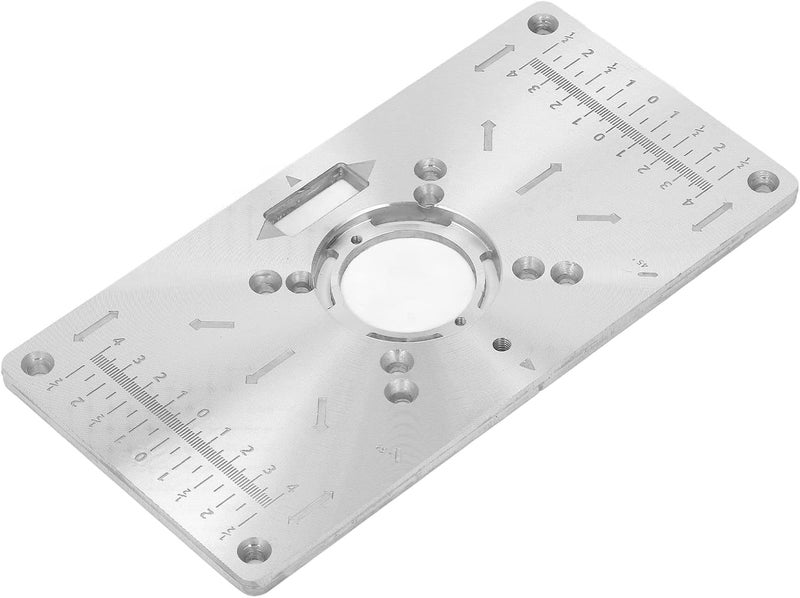 Woodworking Engraving Machine Electric Wood Milling Router Table Insert Plate Set - Image 2