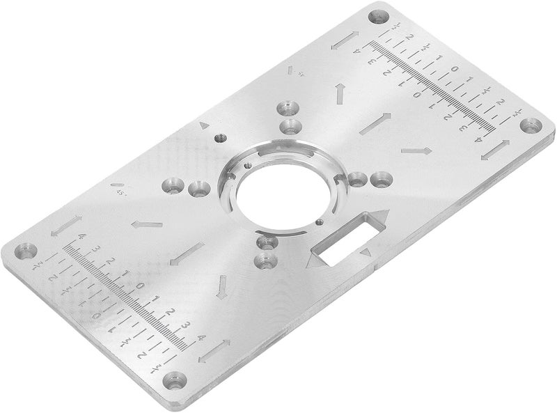 Woodworking Engraving Machine Electric Wood Milling Router Table Insert Plate Set - Image 3