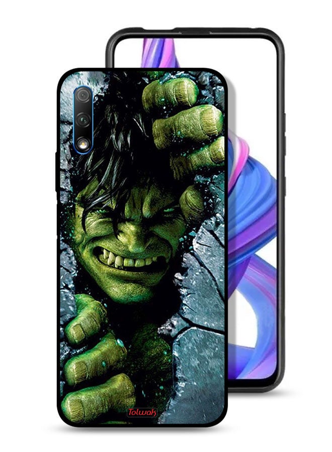 Tolwak Honor 9X (China) Protective Case Cover Incredible Hulk - Image 1