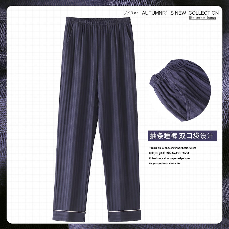 Mens Cotton Comfy Sleep Pants Spring/AutumnAM-4002 AM-4002