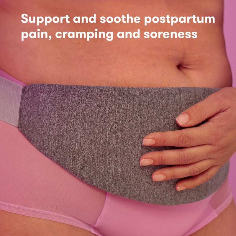 Frida Mom رباط البطن الساخن والبارد من فريدا موم لعملية القيصرية، ضروري للتعافي بعد القيصرية، واقي للجرح، لمرحلة ما بعد العملية والتورم، أساسيات ما بعد الولادة، دعامة بعد الولادة، رباط بطني - Image 2