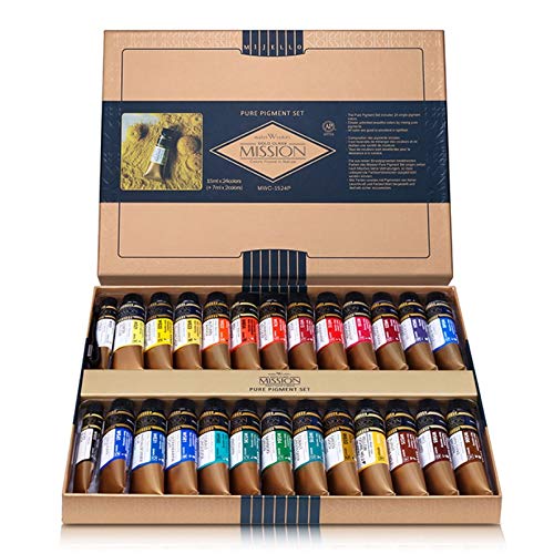 Mijello Mission Gold Class 26 Colors of The Pure Pigment Set MWC-1524P 15mlX24+2 Colors - Image 2
