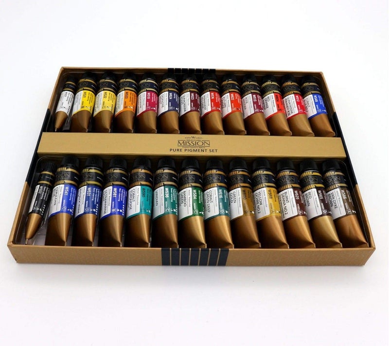 Mijello Mission Gold Class 26 Colors of The Pure Pigment Set MWC-1524P 15mlX24+2 Colors - Image 4