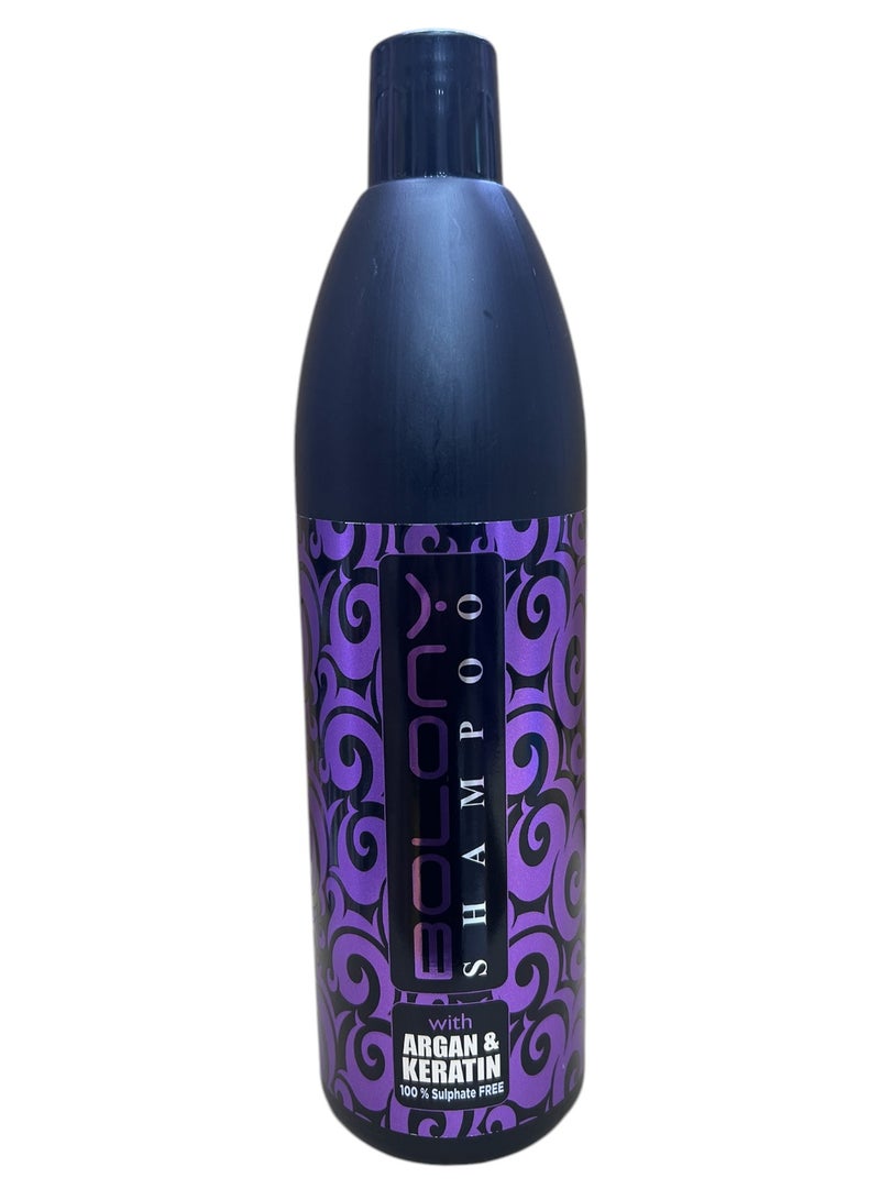 Bolony Argan & Keratin Hair Shampoo 1000ml - Image 1