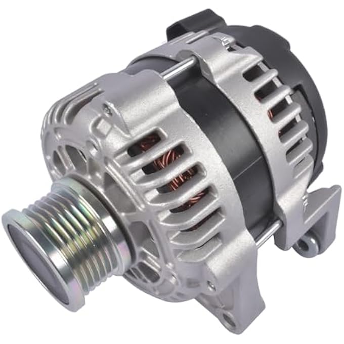 TEKKOAUTO Alternator 12V 100Amp CW 6-Groove Replacement for Chevy Sonic 2012-2018 L4 1.8L 13500577 13595628 - Image 2