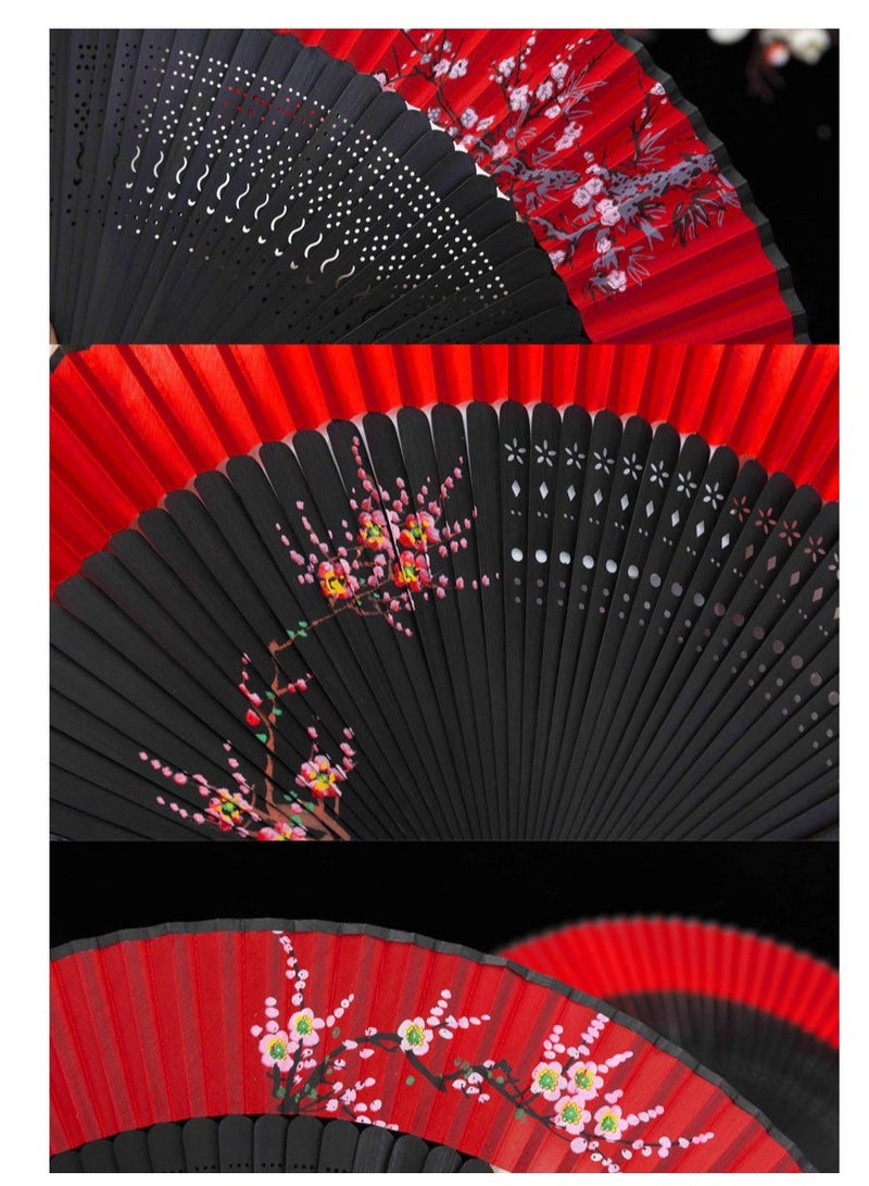 Chinese Style Printed Folding Fan Hanfu Performance Dance Craft Fan - Image 3
