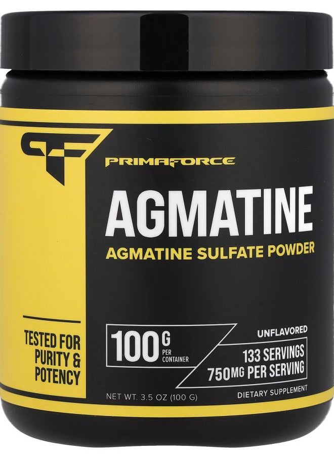 Primaforce Agmatine Unflavored 3.5 oz (100 g) 