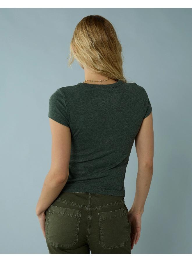 American Eagle AE Button-Up T-Shirt - Image 4