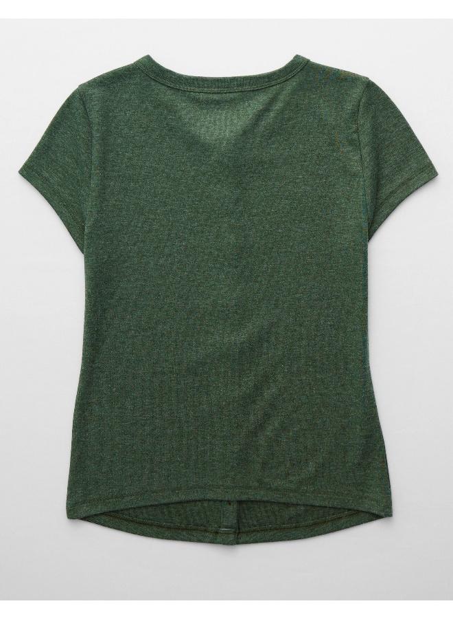 American Eagle AE Button-Up T-Shirt - Image 2