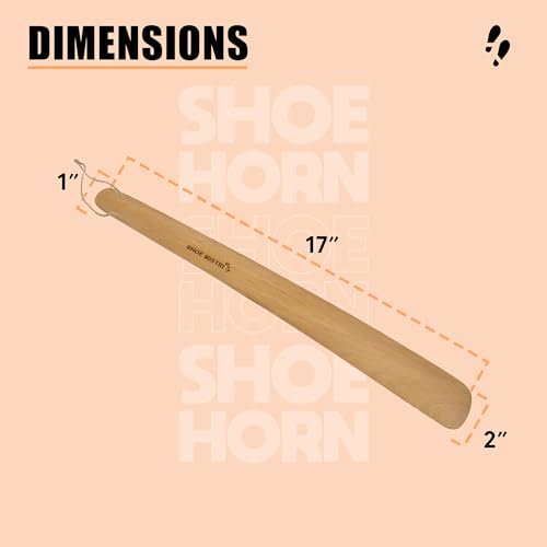 Shoe mistri Shoe Horn for Men & Women, Shoe Wearing Stick | Lightweight Wooden Material I Perfect Size (for Bag, Drawer, Home, Work, Car, Travelling etc.) - Image 5