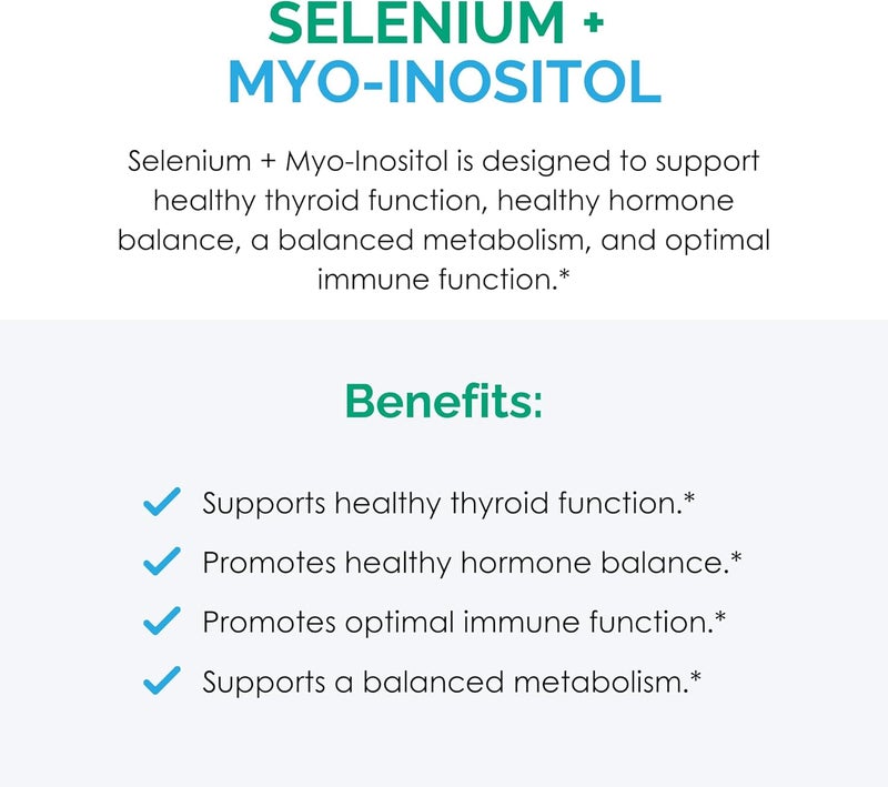 Rootcology by Dr Izabella Wentz  Selenium  MyoInositol  Comprehensive Blend to Promote Hormone Balance and Immune System Health  60 Capsules - Image 5