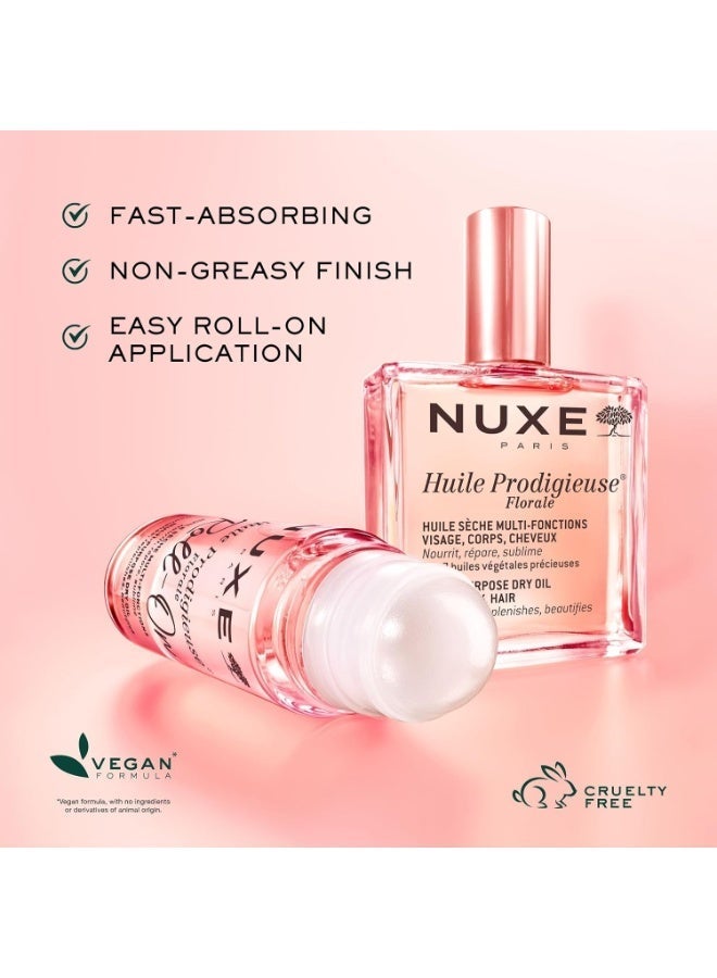 Nuxe Huile Prodigieuse Florale Roll-On 60ml - Image 4