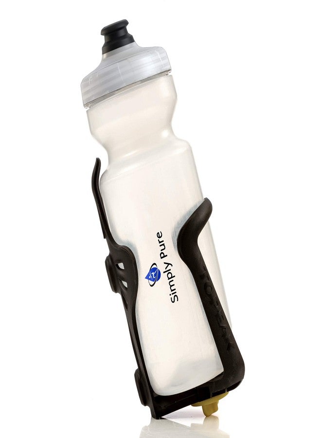 Simply Pure Hydration Simply Pure Purist 22 Oz BPA-Free, Sport & Bike Squeeze Water Bottle by Specialized Bikes (Fixy Cap) - Clear - Image 5