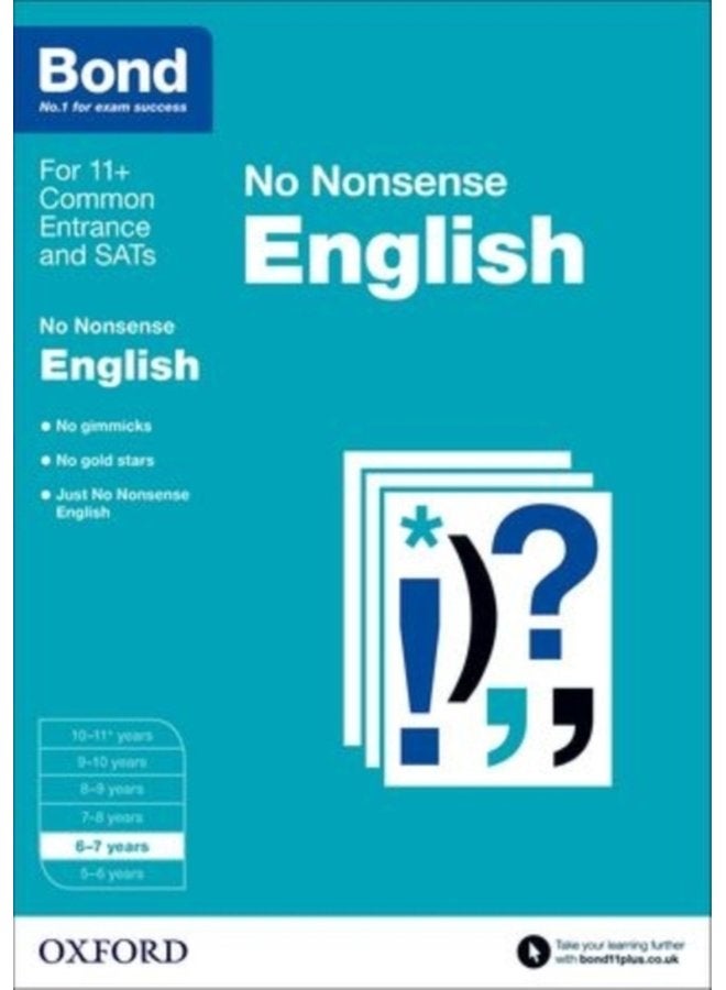 Bond English No Nonsense 6 7 years - Paperback