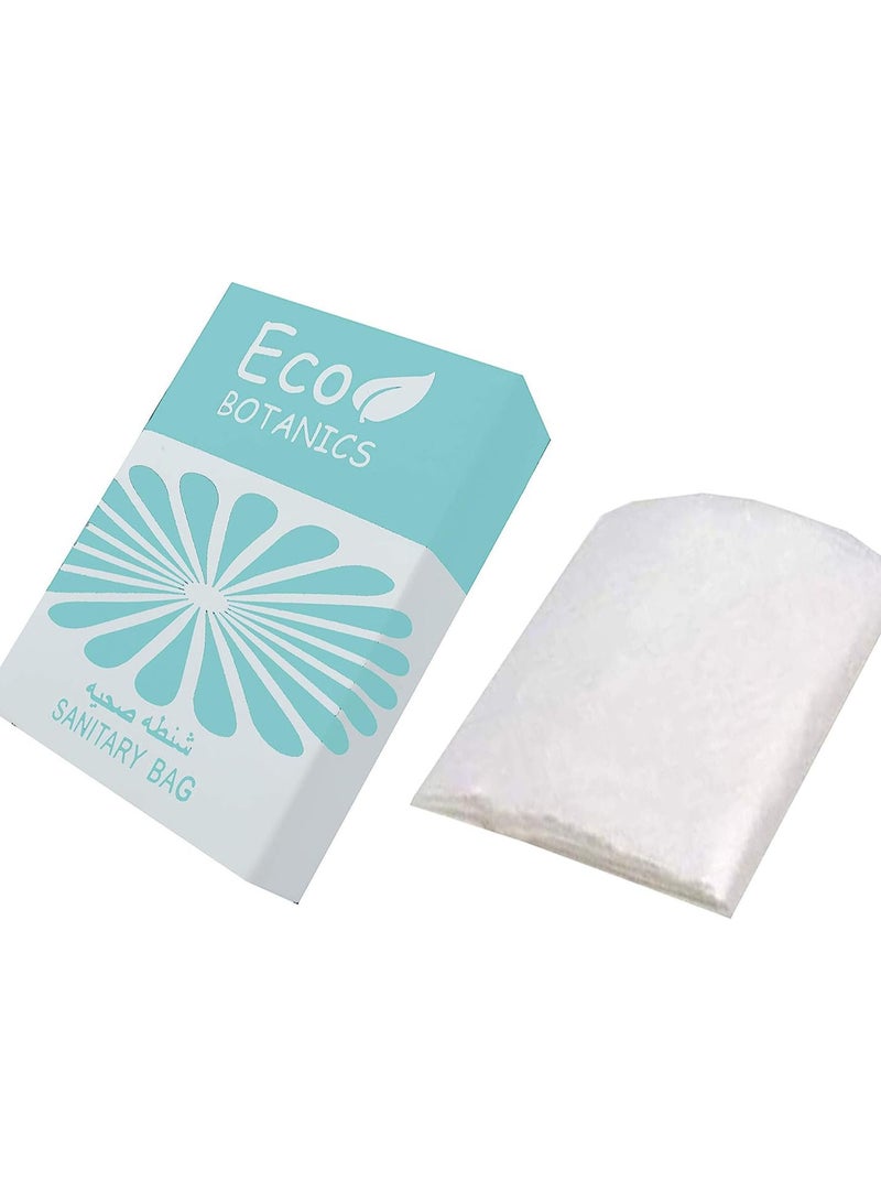 ECO Amenities Sanitary Disposable Recycle Bags ECO Botanics Individually wrapped (Pack of 100) - Image 1