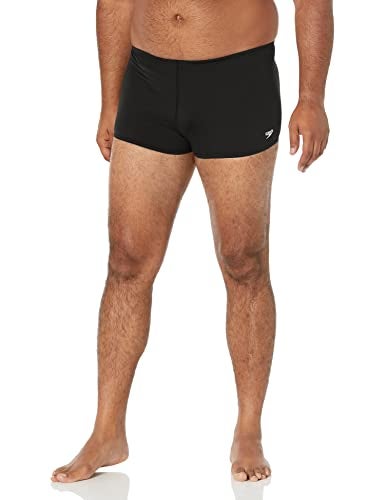 Speedo Men's Swimsuit Square Leg Endurance+ Solid - Image 1