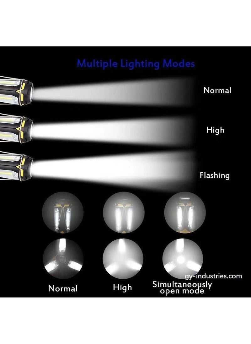 Generic - Outdoor Multifunctional Led Tool Light Usb Charging Hook Car Maintenance Work Light Camping Light Usb Flashlight Charging Light Outdoor Emergency Camping Mountaineering Light - Image 1