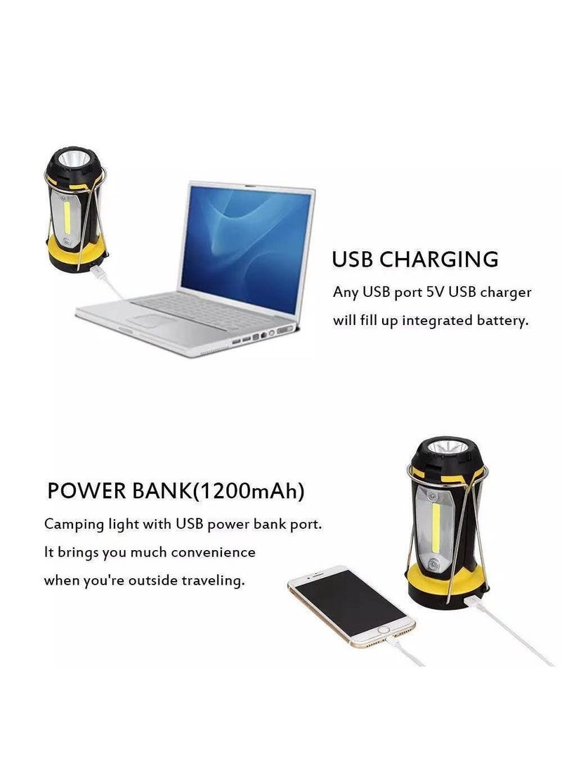 Generic - Outdoor Multifunctional Led Tool Light Usb Charging Hook Car Maintenance Work Light Camping Light Usb Flashlight Charging Light Outdoor Emergency Camping Mountaineering Light - Image 1