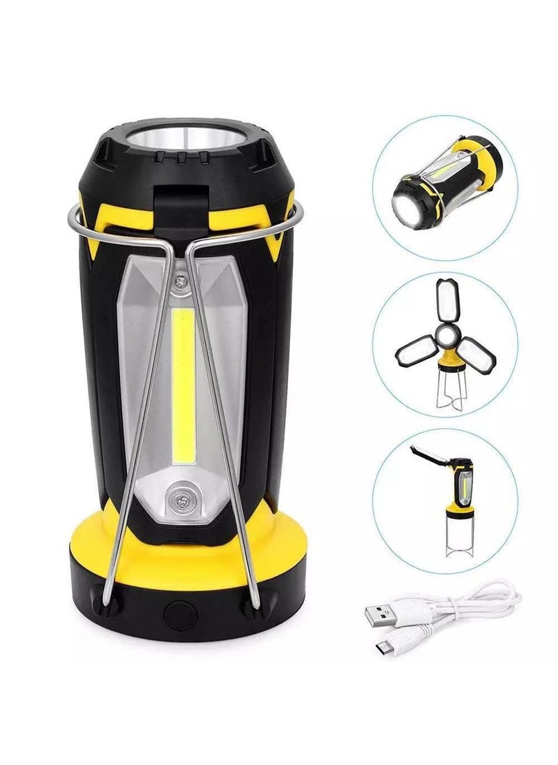 Generic - Outdoor Multifunctional Led Tool Light Usb Charging Hook Car Maintenance Work Light Camping Light Usb Flashlight Charging Light Outdoor Emergency Camping Mountaineering Light - Image 1