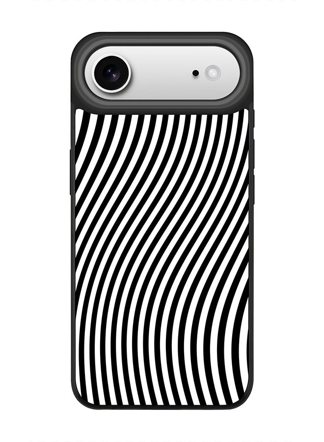 Stylizedd iPhone Air Case, [Compatible with MagSafe] Slim Magnetic cover Phone Case iPhone Air -Zebra Lines - Image 1