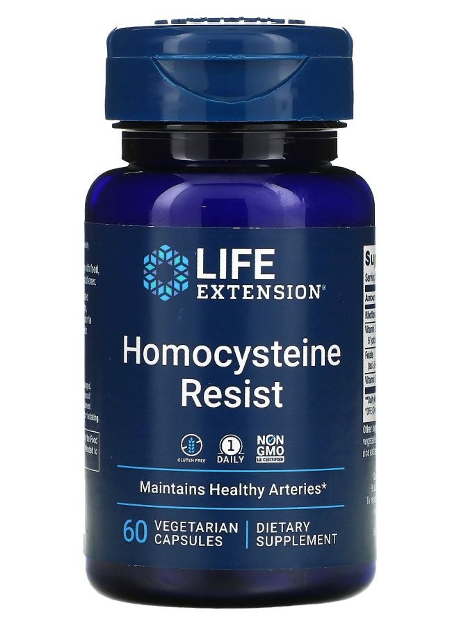 Homocysteine Resist 60 Vegetarian Capsules