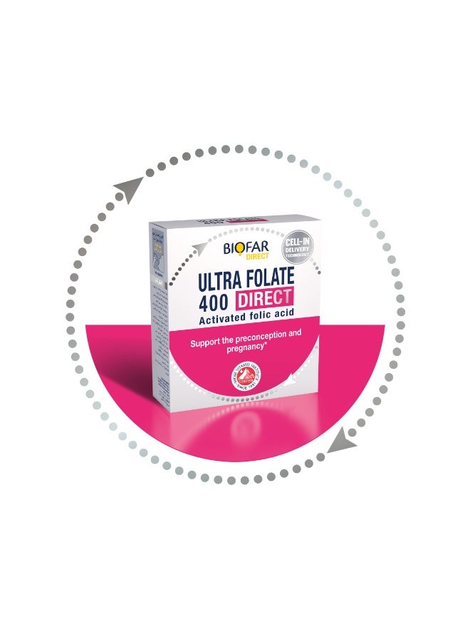 Biofar Ultra Folate 400 Direct 14 Sticks