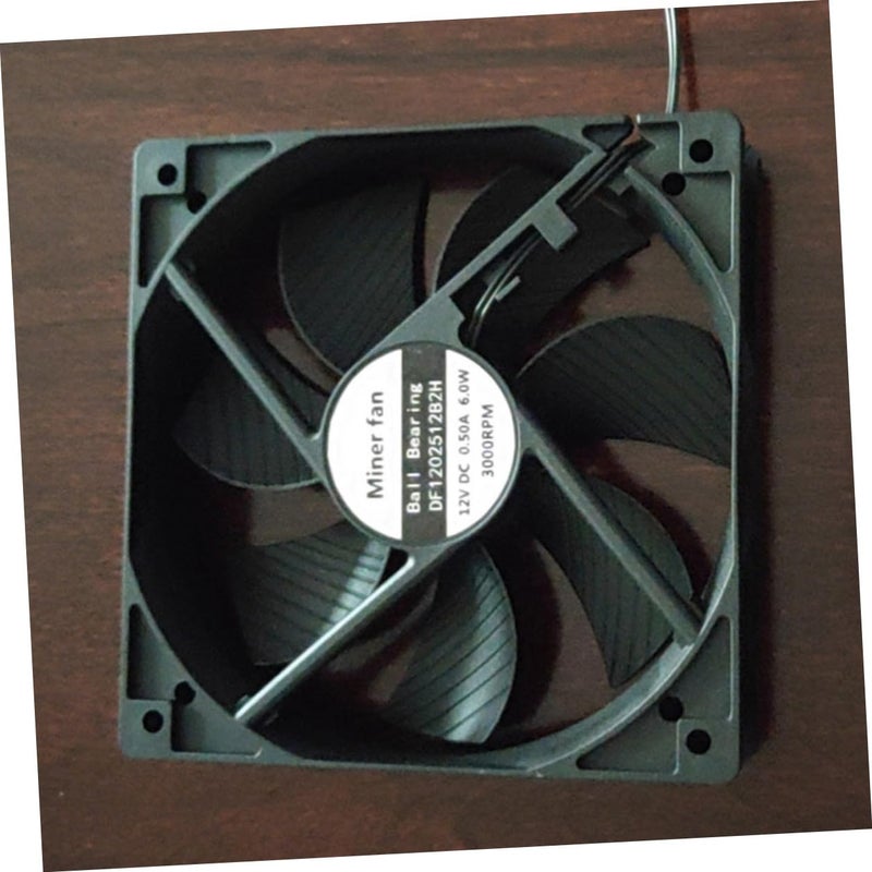 120mm Dual Ball Bearing Server Fan High Airflow Cooling for Rackmount Chassis CPU Cooler Desktop Workstation Case - Image 4