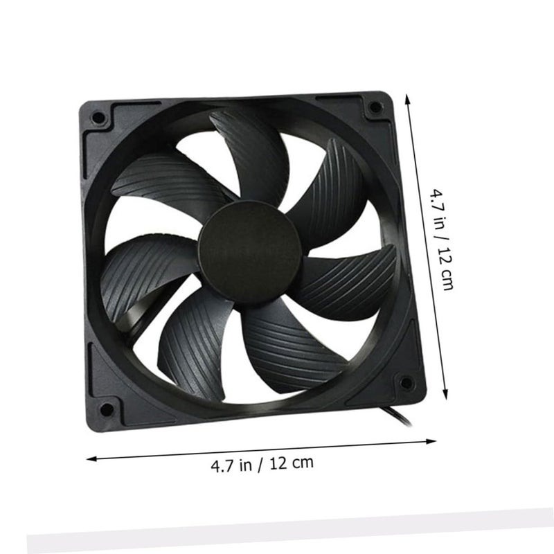120mm Dual Ball Bearing Server Fan High Airflow Cooling for Rackmount Chassis CPU Cooler Desktop Workstation Case - Image 3