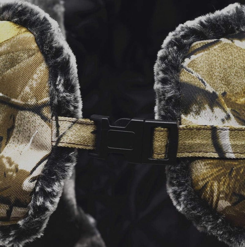 UOUDIO Camouflage Winter Bomber Trapper Hats Ushanka -Men Women Russian Trooper Ear Flaps Ski Snow Cold Weather Fur Mens Caps - Image 4