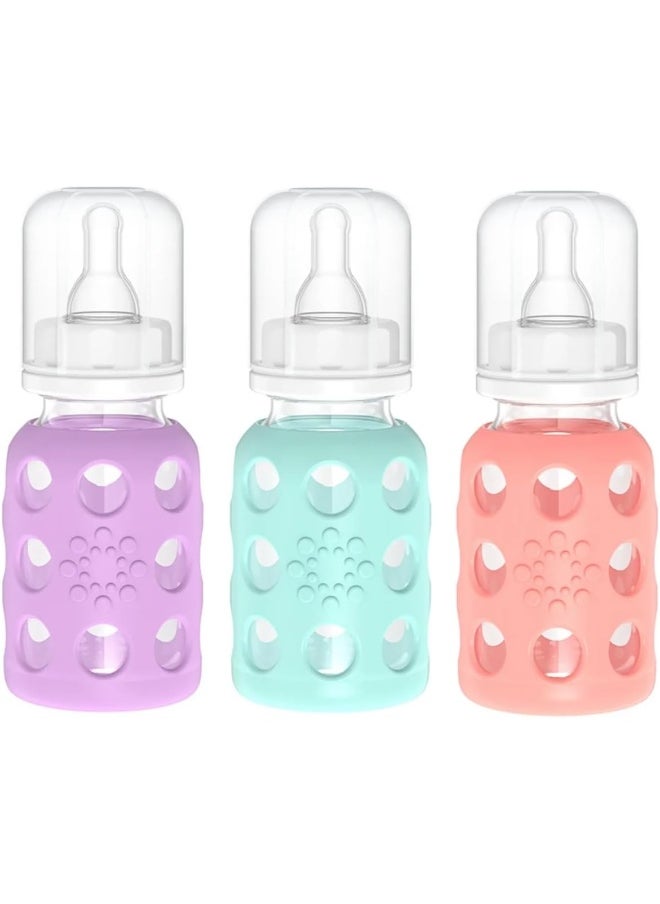lifefactory Lifefactory Lilac, Mint & Cantaloupe 4oz bottles 3pk  - Image 1