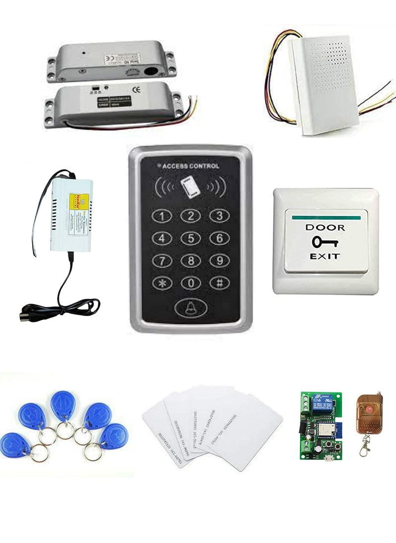 NAVKAR SYSTEMS NAVKAR SYSTEMS Card Access Control Suraface Mount Bolt Lock with Wifi Receiver  - Image 2