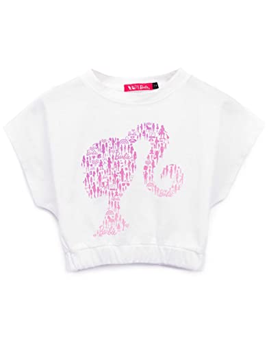 Barbie T-Shirt With Cycle Shorts Set Girls Kids Logo Tie Dye Outfit 3-4 Years - Image 5