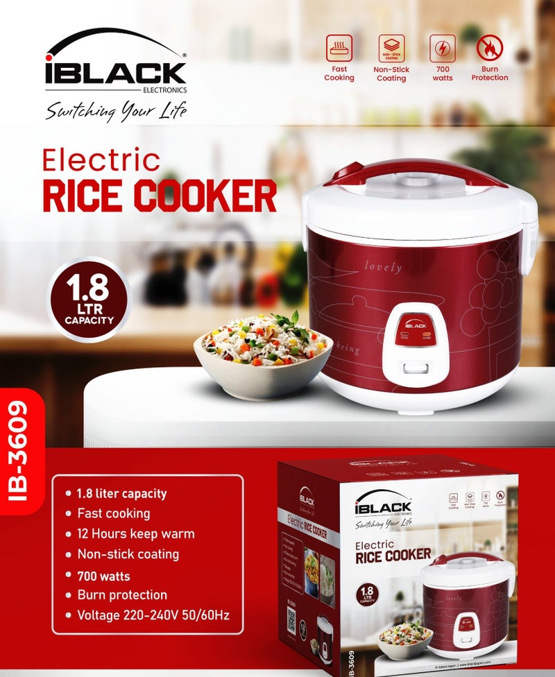 طباخ أرز كهربائي من آيبلاك IB-3609