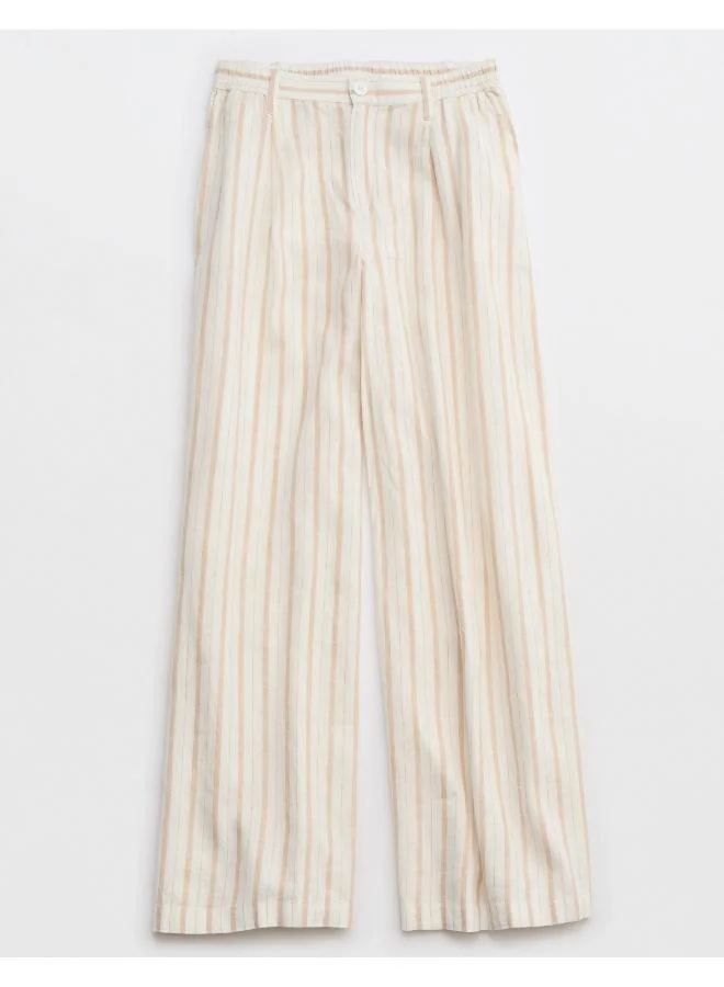 آري من امريكان ايجل بنطلون كتان عالي الخصر