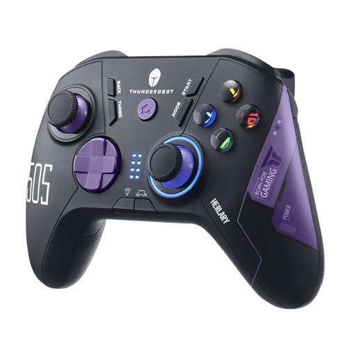 Thunderobot G50S Wireless Gaming Controller 1000Hz Ultra-Low Latency Bluetooth Controller for PC/Switch/Android with Hall Effect Joysticks & Triggers, Gyroscope, and 6 Programmable Buttons [video game] - Image 1