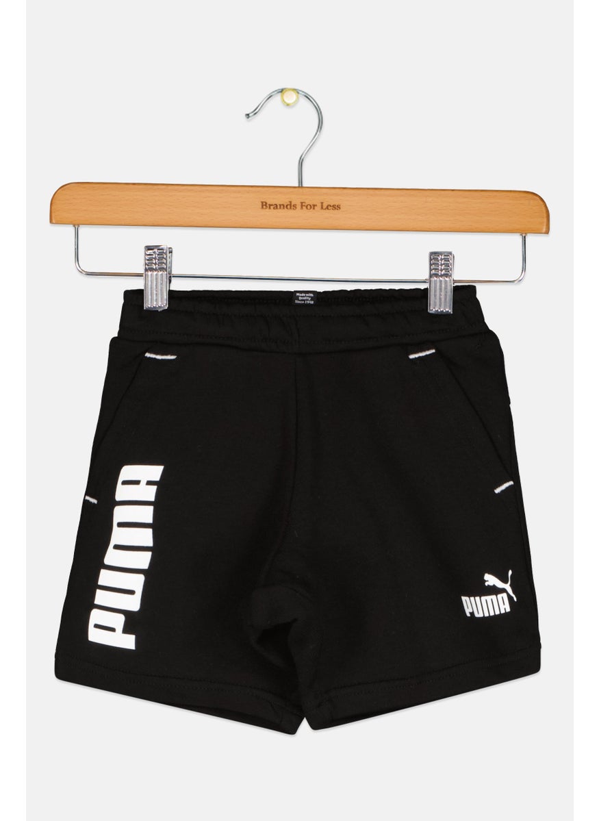 PUMA Toddlers Boy Outdoor Shorts, Black Combo  - Image 1