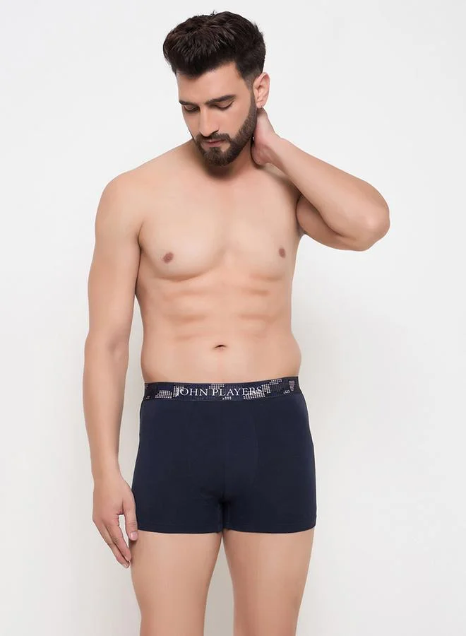 John Players John Player Pack of 2 - Solid Trunk with Sublimation Waistband