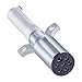 Dazakoot 7 Way Replacement Plug 7Pin Trailer Connector Heavy Duty Die Cast Plug Assembly with Spring Guard 7 Way Plug Adapter for Semi Truck Tractor Trailer - Image 2