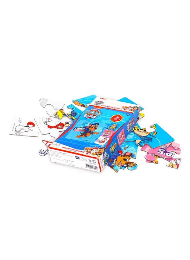 nickelodeon Paw Patrol-Adventure Begins Baby Puzzle Fun 4 In 1 Puzzles 3 Years And Above  - Image 5