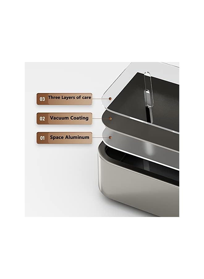 Raxoom Bathroom Shelves Wall Mounted Shower Caddy Rustproof Shower Rustproof Titanium Alloy Shower Organizer Racks for Bathroom Kitchen (Large with Bar) - Image 4